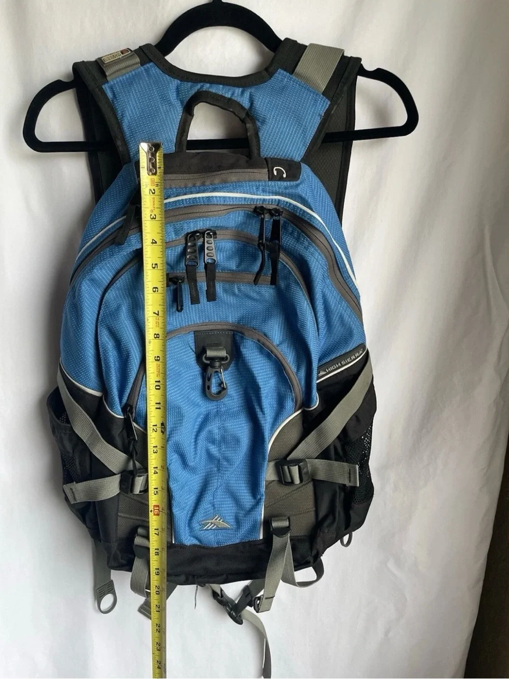 High Sierra Blue and Gray Men's Outdoor Backpack